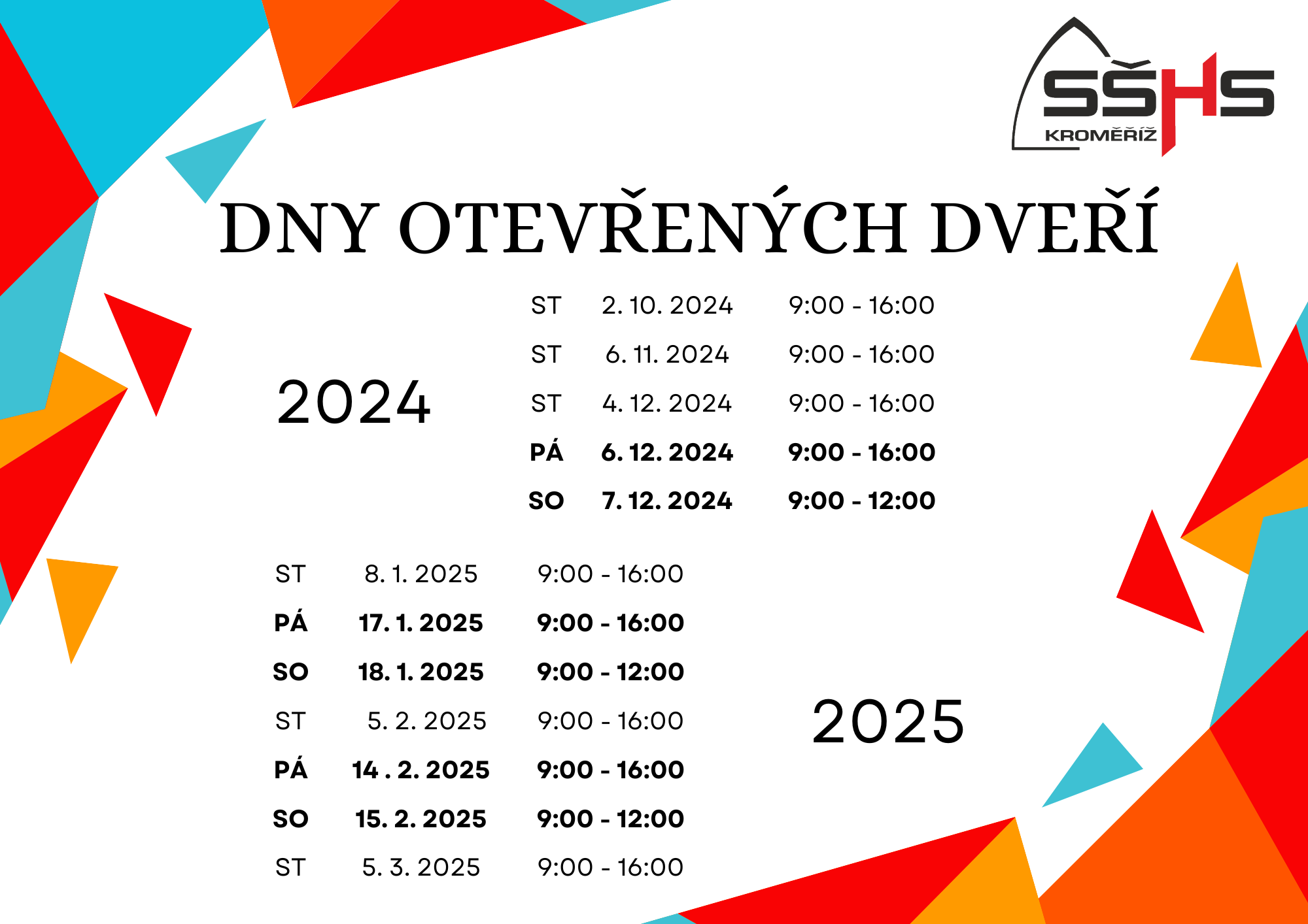 Dny otevench dve